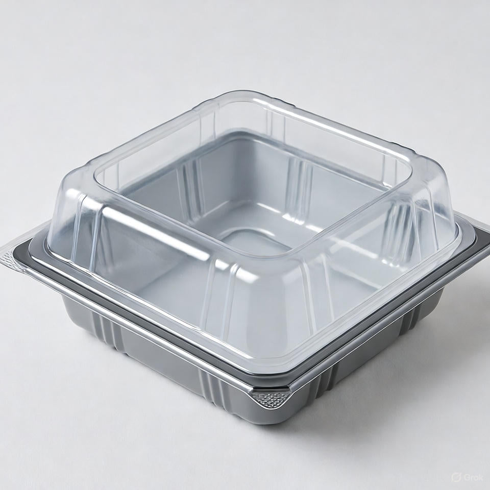 Sushi tray with lid